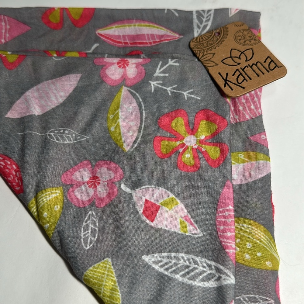 Karma Wide Leaves Headband - #1029 - Picture 4 of 5